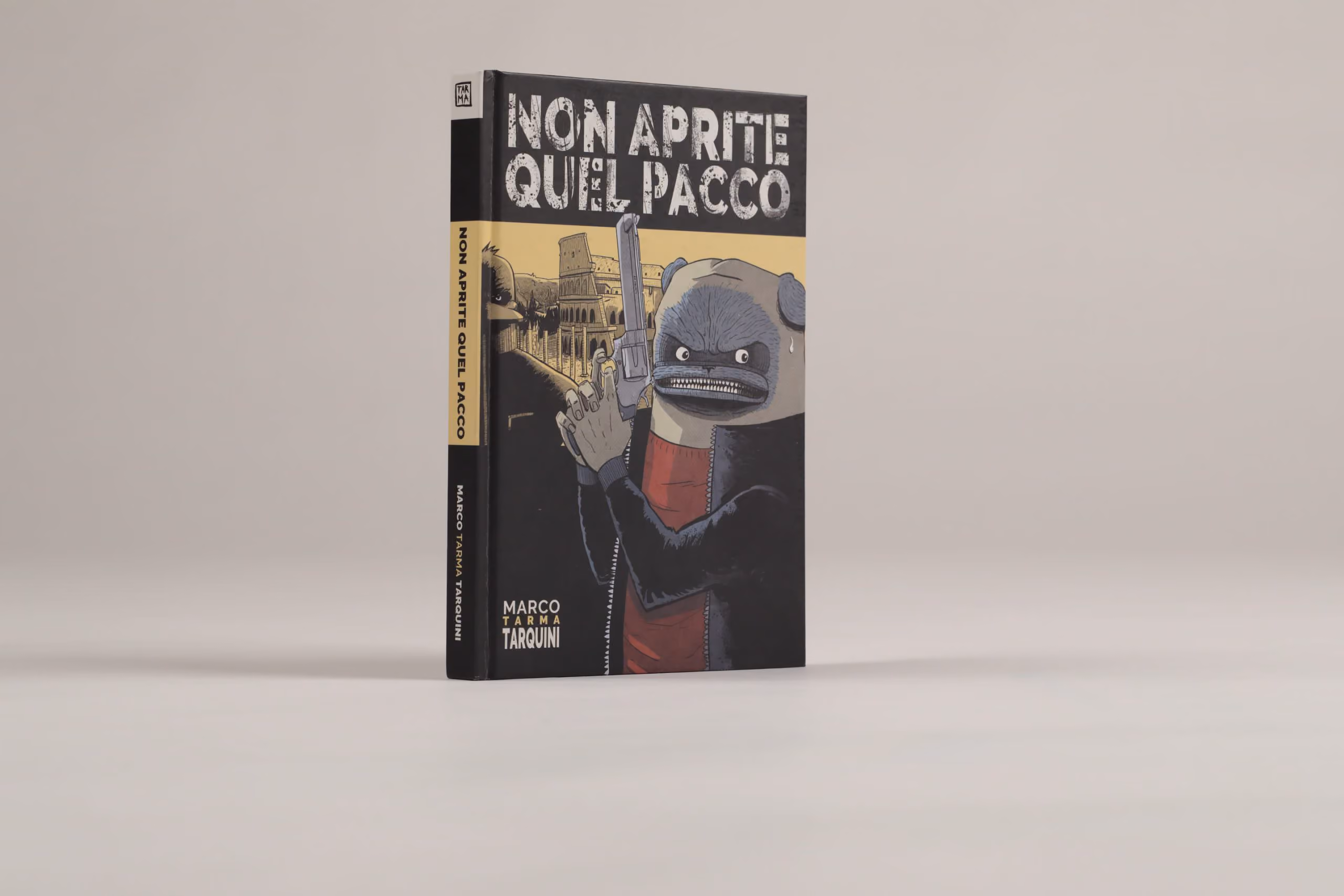 Fumetto copertina cartonata Non aprite quel pacco